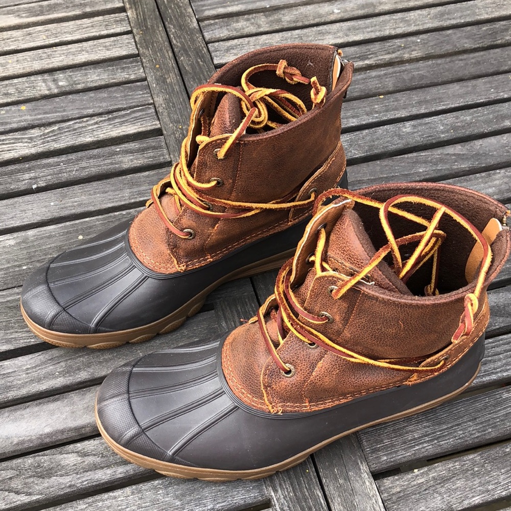 SPERRY Saltwater Duck BOOTS Women’s 9.5 M